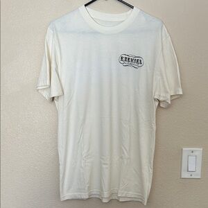 Cream Short-Sleeve Logo Tee